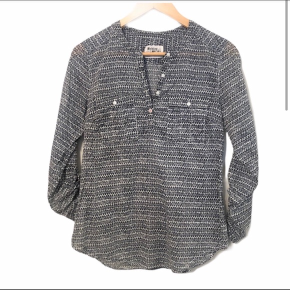 Anthropologie | Holding Horses Henley Blouse - Picture 2 of 6